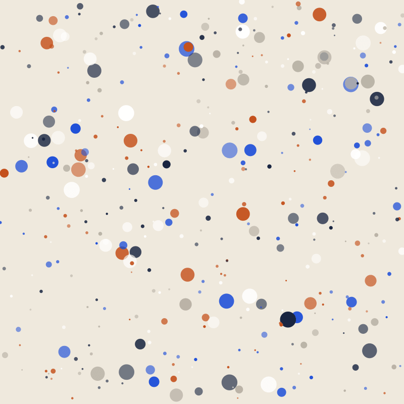 Terrazzo-Fliese mit bunten Einschlüssen auf cremefarbenem Grund