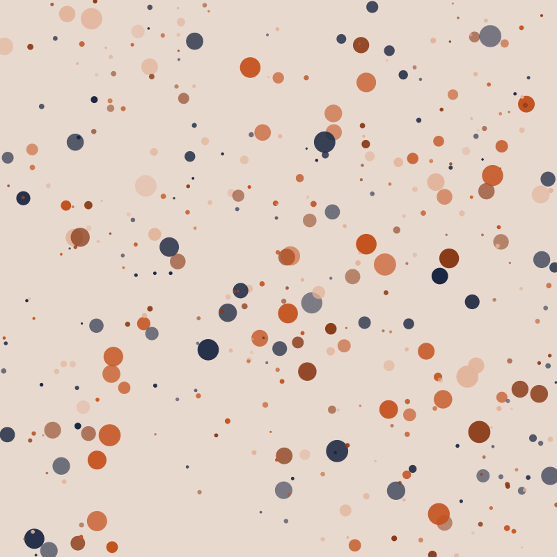 Terrazzo-Fliese in warmen Rosé- und Terrakottatönen